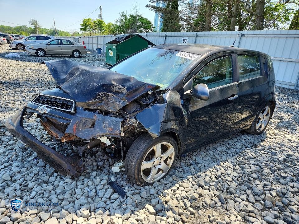 2012 CHEVROLET SONIC LTZ – Lot 53763646 auction photo