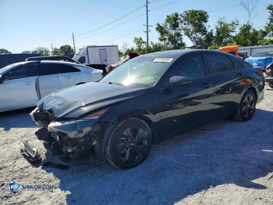 2021 HYUNDAI ELANTRA SEL – Lot 53763696 auction photo