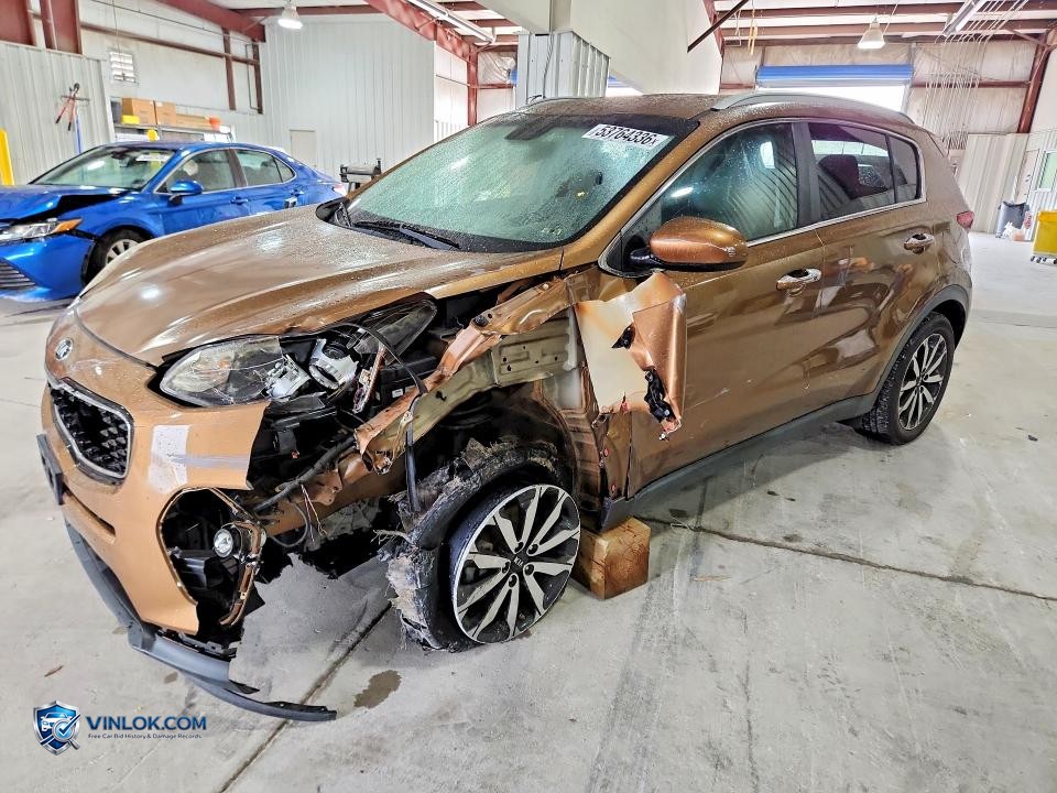 2017 KIA SPORTAGE EX – Lot 53764336 auction photo
