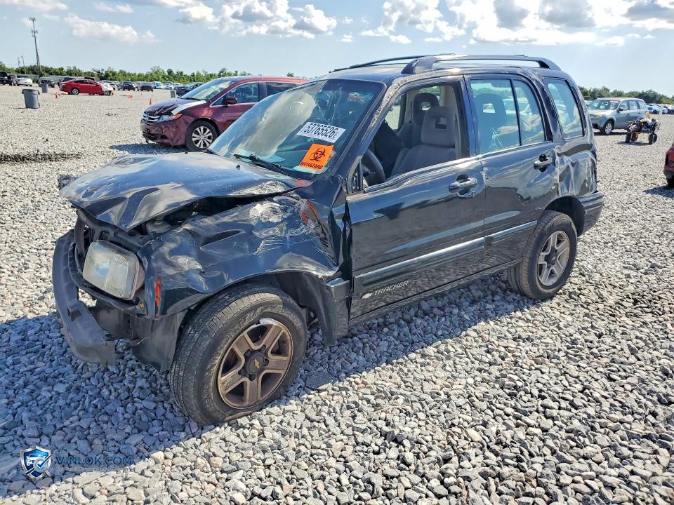 2002 CHEVROLET TRACKER – Lot 53765526 auction photo