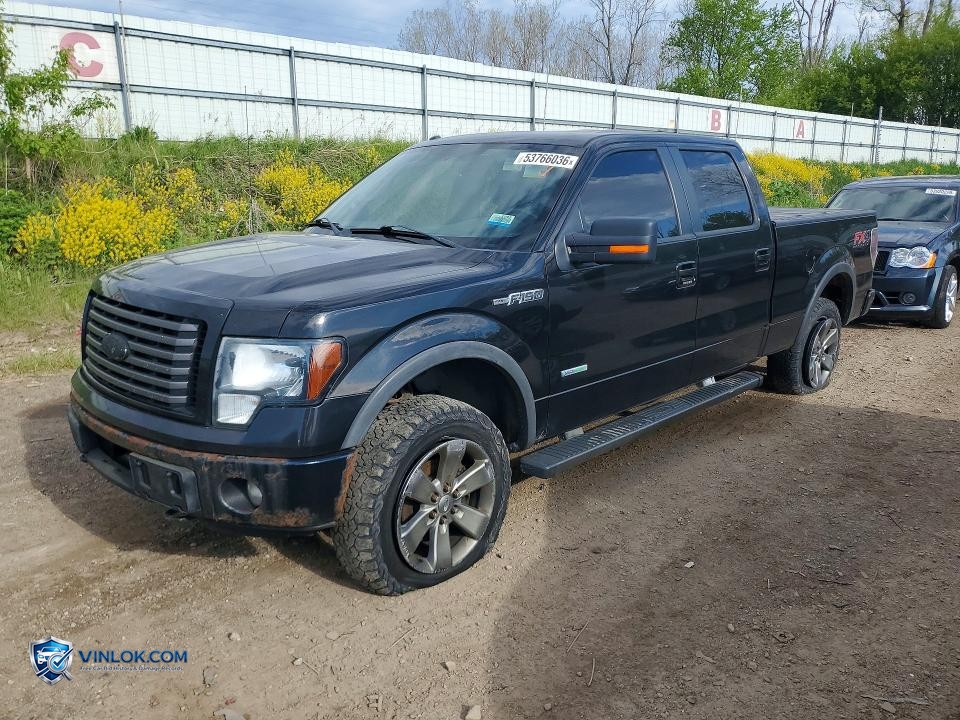 2012 FORD F150 SUPERCREW – Lot 53766036 auction photo