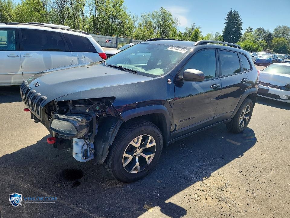 2017 JEEP CHEROKEE TRAILHAWK – Lot 53768536 auction photo