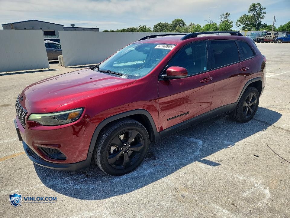 2021 JEEP CHEROKEE LATITUDE PLUS – Lot 53768966 auction photo