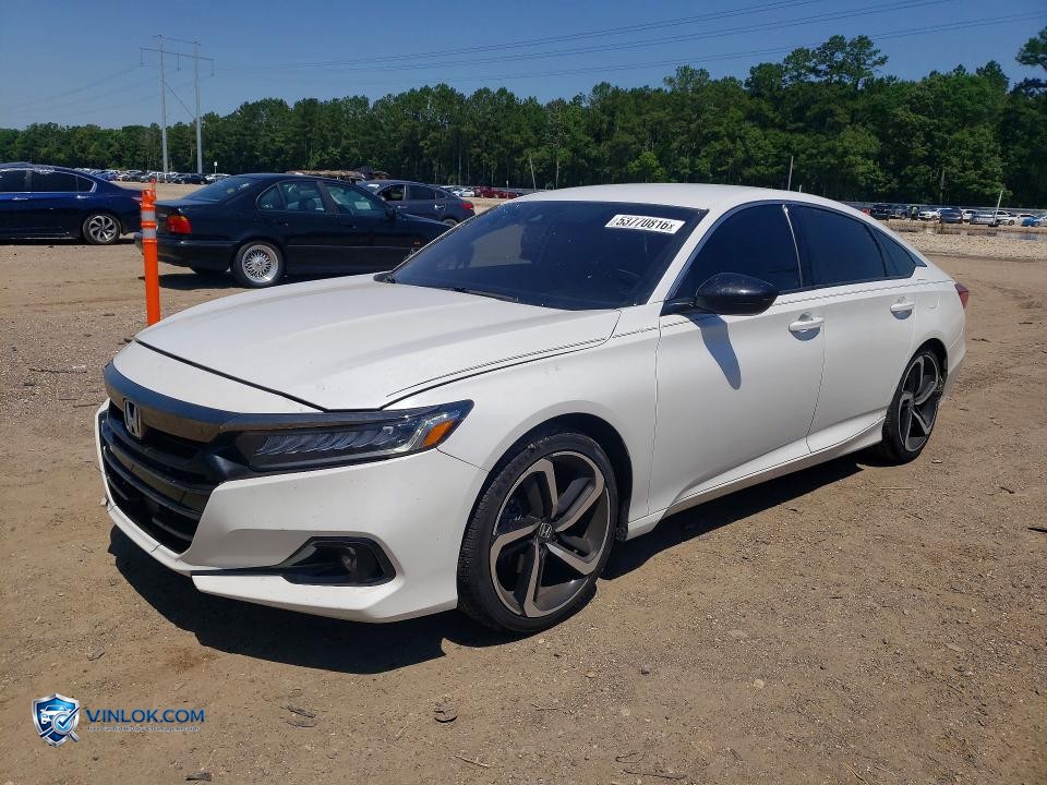 2022 HONDA ACCORD SPORT SE – Lot 53770816 auction photo