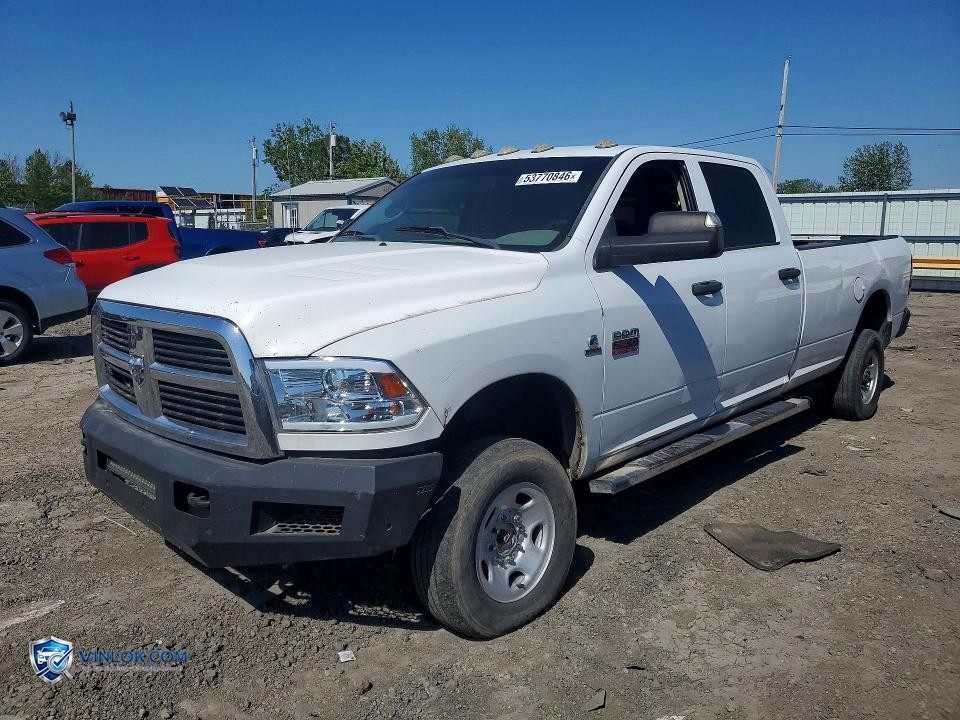 2012 DODGE RAM 2500 ST – Lot 53770846 auction photo