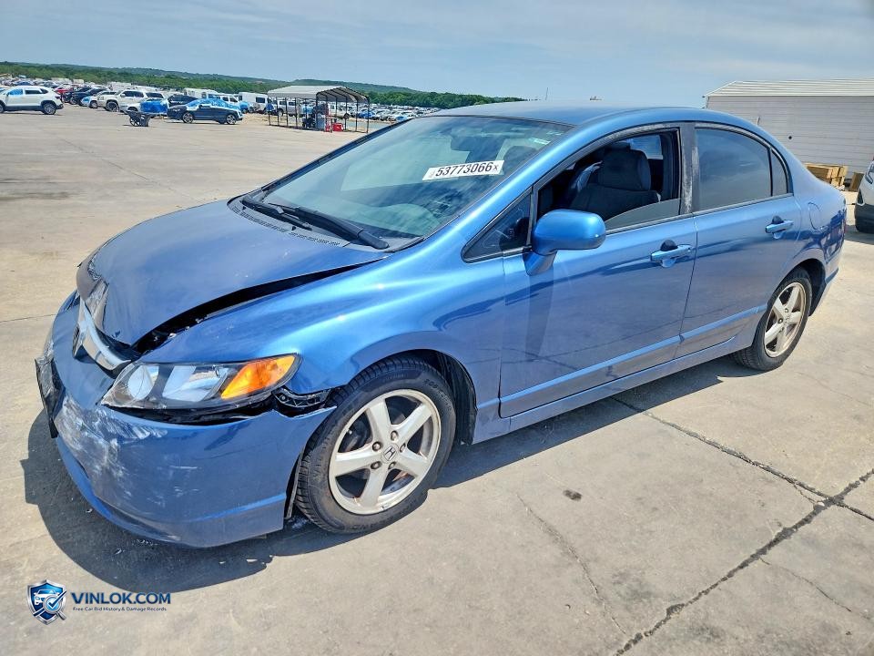 2007 HONDA CIVIC LX – Lot 53773066 auction photo