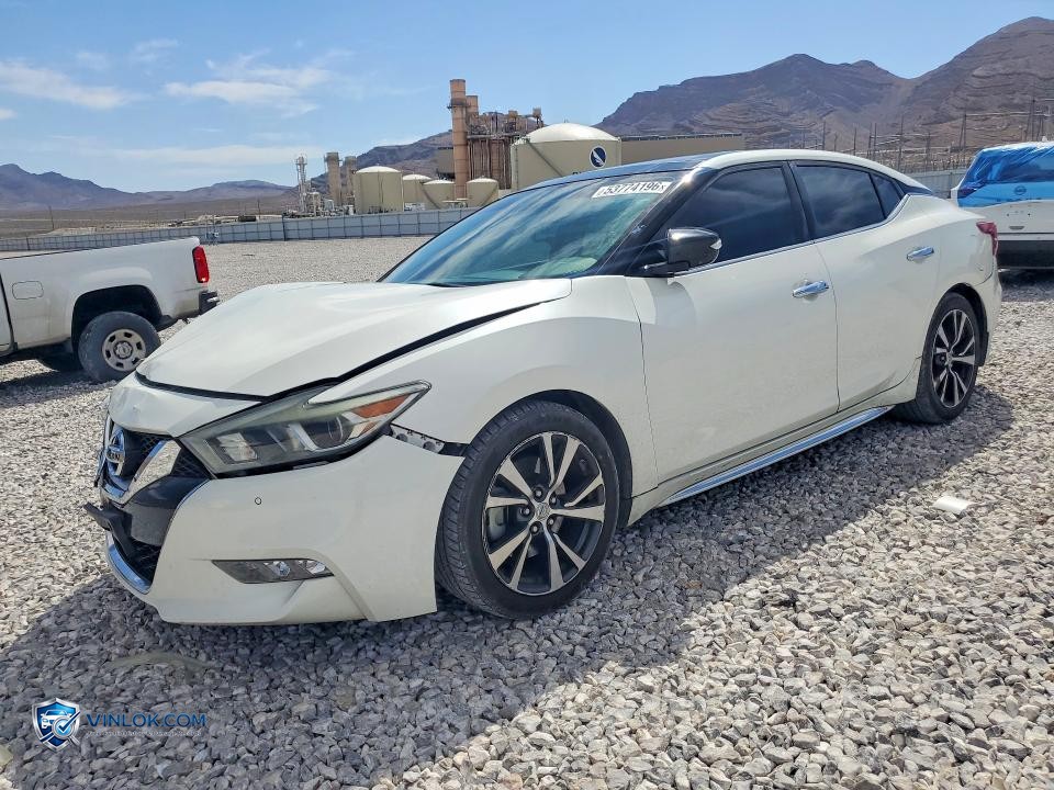 2017 NISSAN MAXIMA 3.5 SL – Lot 53774196 auction photo