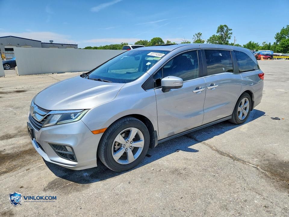 2018 HONDA ODYSSEY EXL – Lot 53774556 auction photo