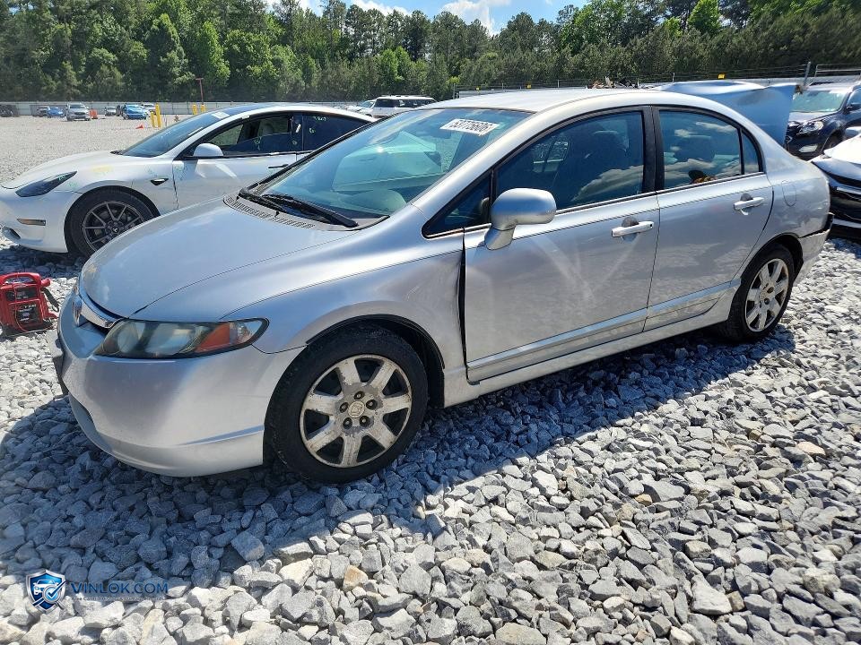 2008 HONDA CIVIC LX – Lot 53775606 auction photo