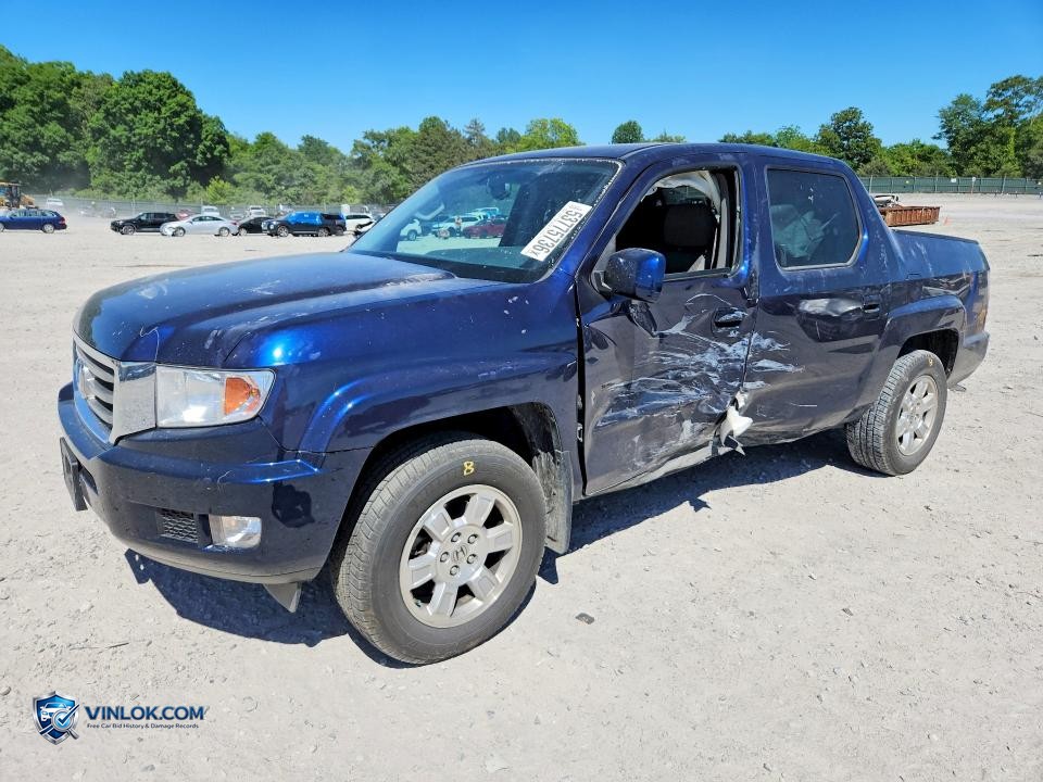 2014 HONDA RIDGELINE RTS – Lot 53775736 auction photo