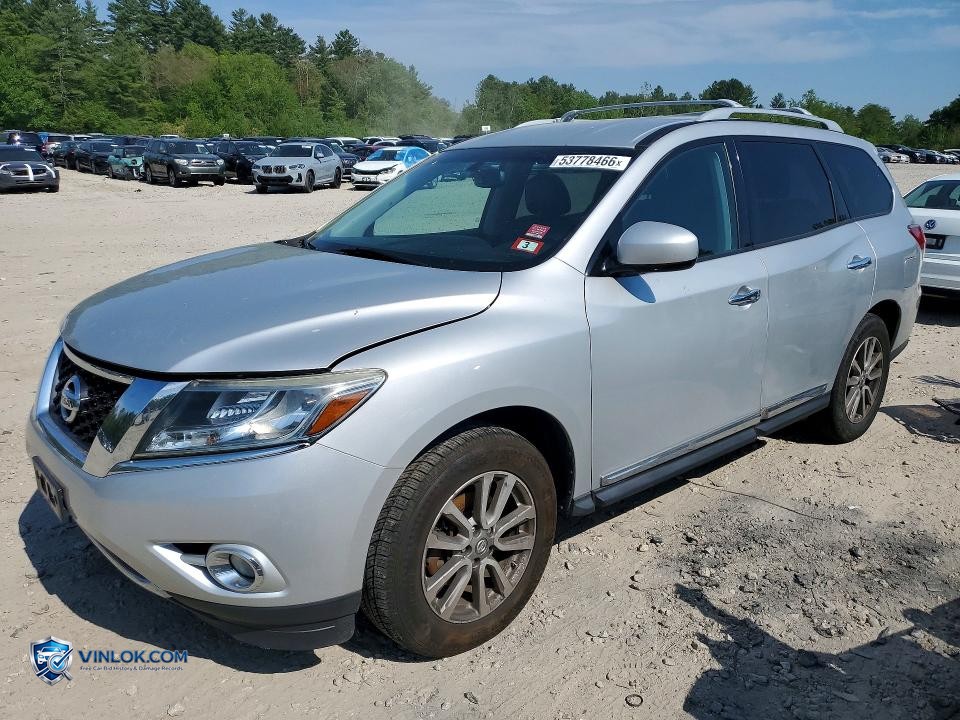 2014 NISSAN PATHFINDER SL – Lot 53778466 auction photo