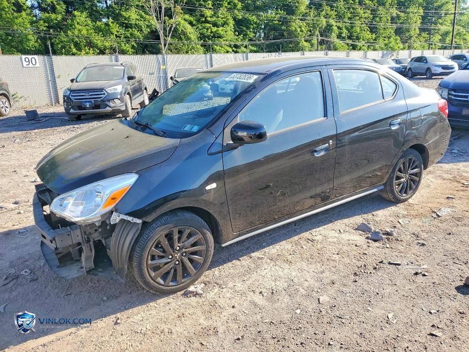 2020 MITSUBISHI MIRAGE G4 SE – Lot 53782036 auction photo