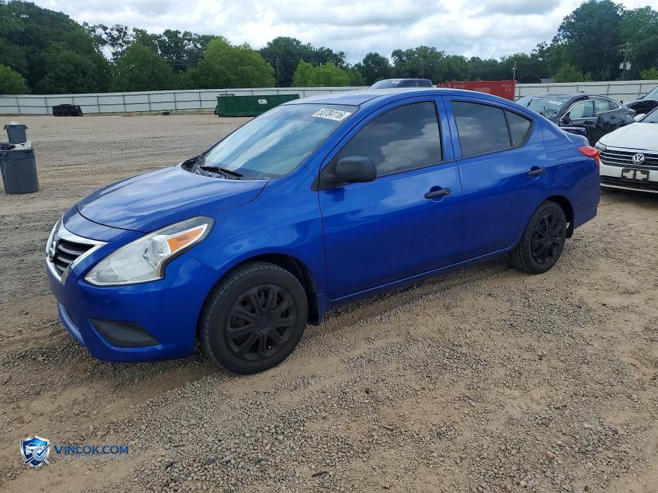 2015 NISSAN VERSA 1.6 S PLUS – Lot 53784116 auction photo