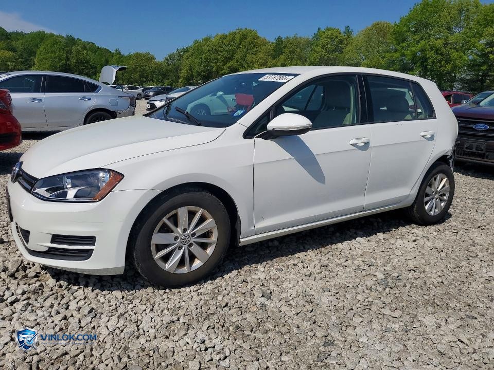 2015 VOLKSWAGEN GOLF – Lot 53787666 auction photo