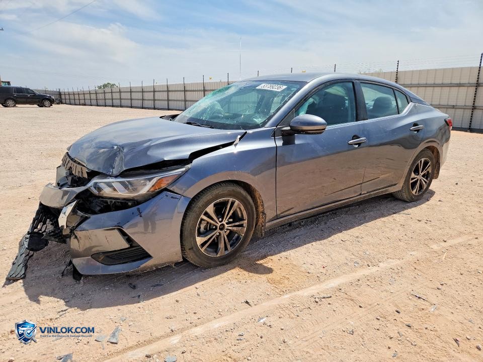 2020 NISSAN SENTRA SV – Lot 53789236 auction photo