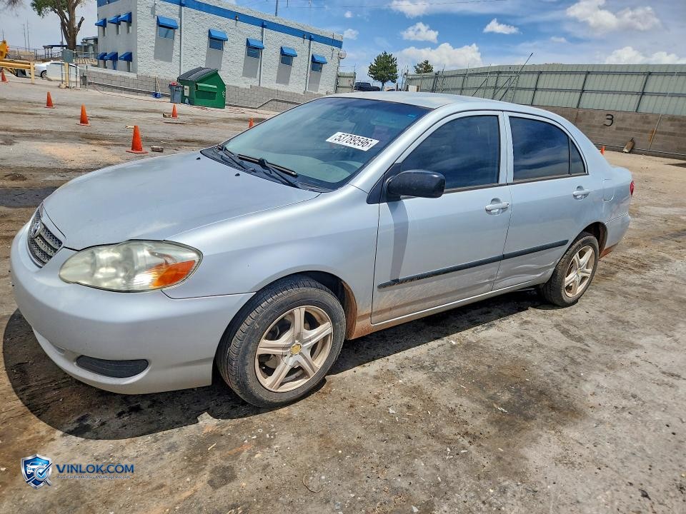 2007 TOYOTA COROLLA – Lot 53789596 auction photo