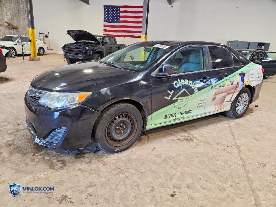 2013 TOYOTA CAMRY LE – Lot 53790866 auction photo