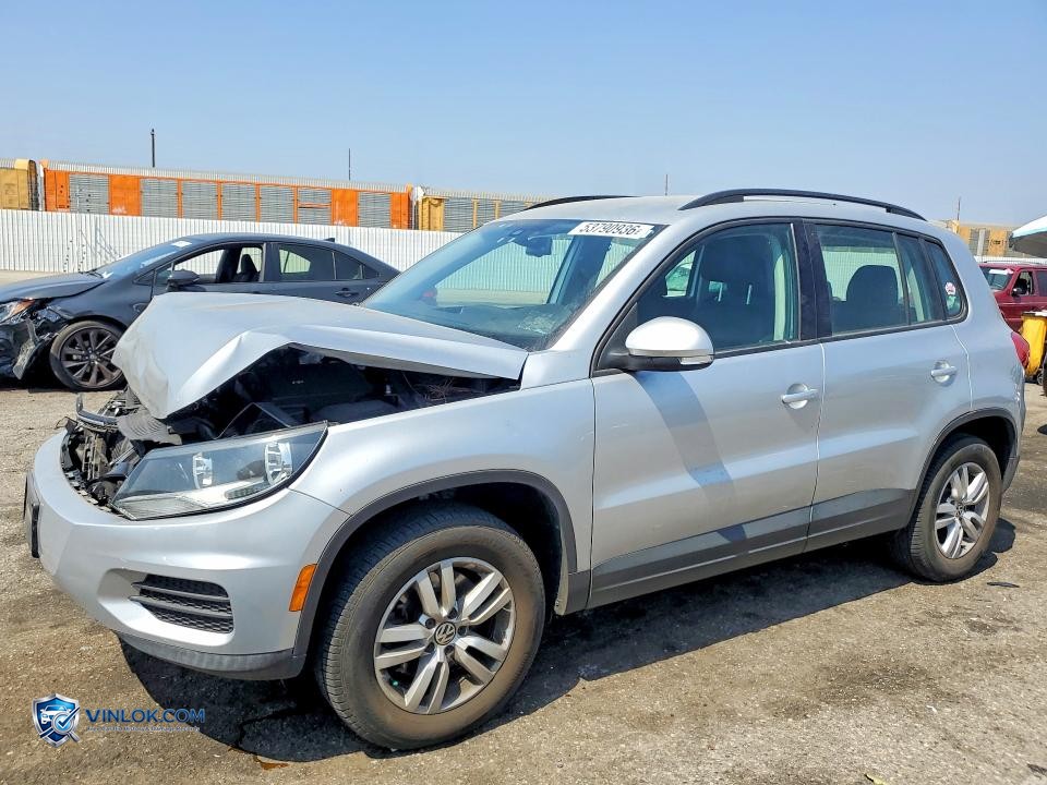 2016 VOLKSWAGEN TIGUAN S – Lot 53790936 auction photo
