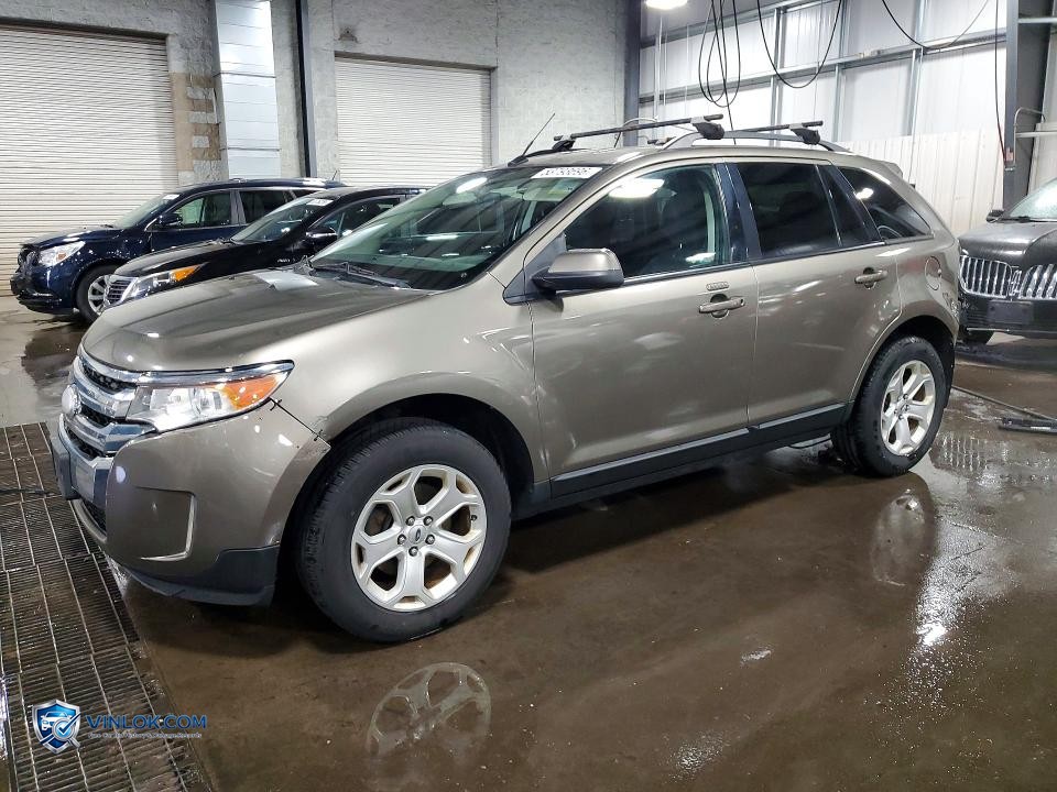 2013 FORD EDGE SEL – Lot 53793696 auction photo