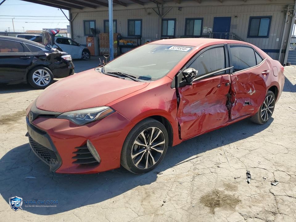 2017 TOYOTA COROLLA SE – Lot 53795046 auction photo