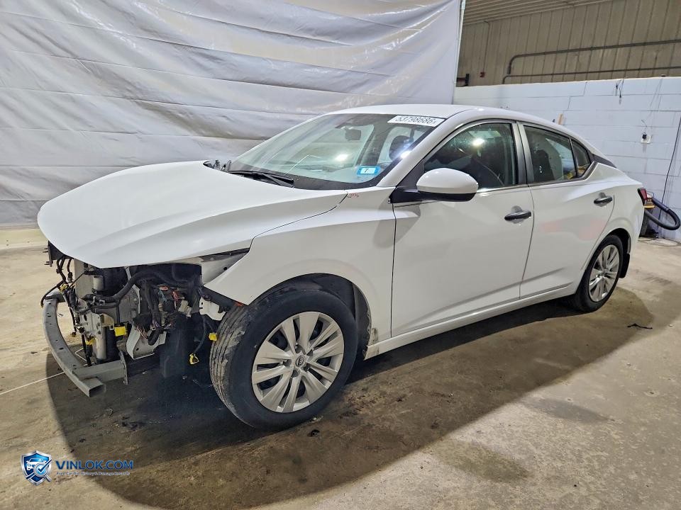 2024 NISSAN SENTRA S – Lot 53798686 auction photo