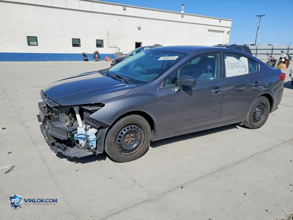 2019 SUBARU IMPREZA – Lot 53800246 auction photo