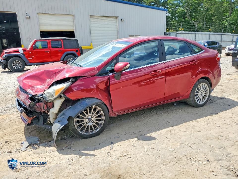 2016 FORD FIESTA TITANIUM – Lot 53801896 auction photo