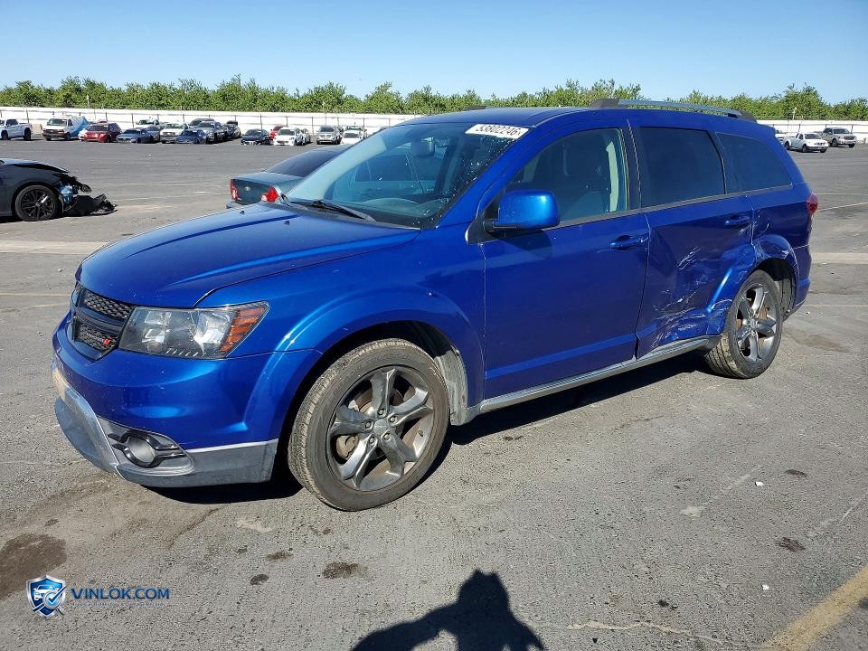 2015 DODGE JOURNEY CROSSROAD – Lot 53802246 auction photo