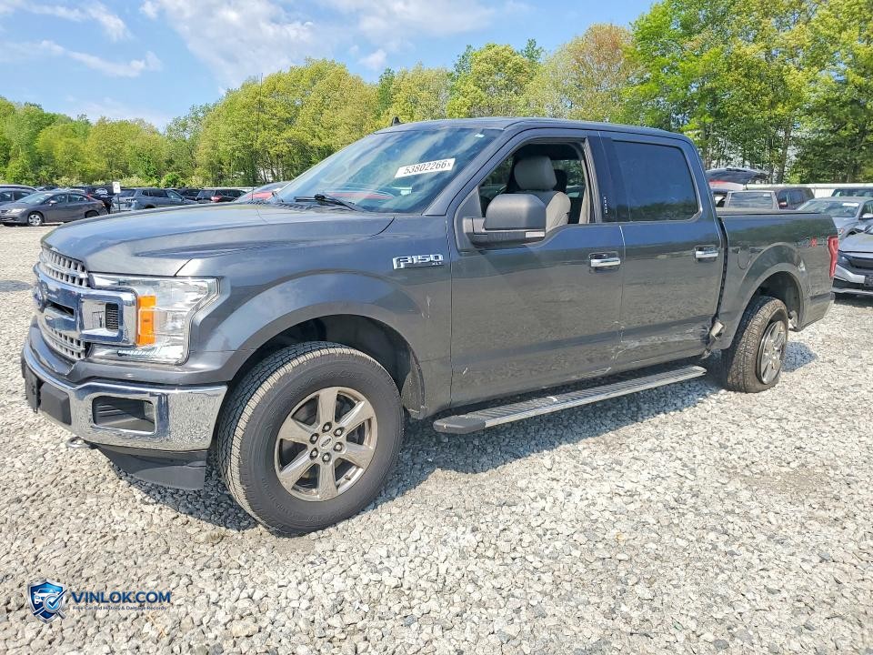 2020 FORD F150 SUPERCREW – Lot 53802266 auction photo