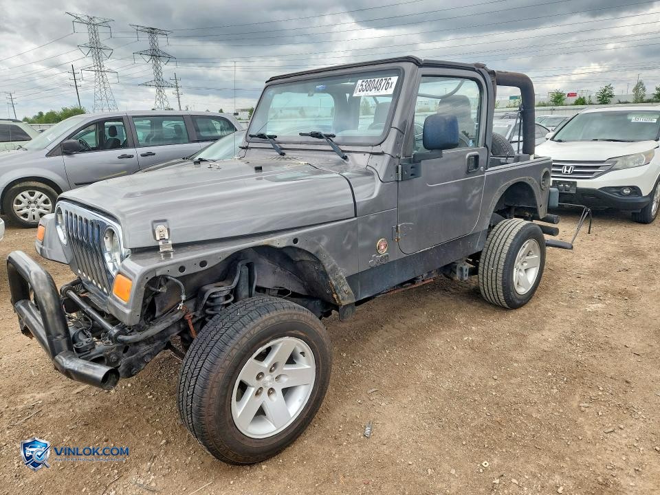 2004 JEEP WRANGLER – Lot 53804876 auction photo