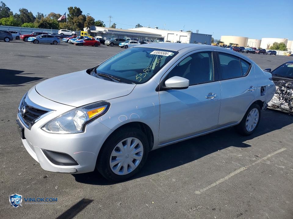 2018 NISSAN VERSA SV – Lot 53805586 auction photo