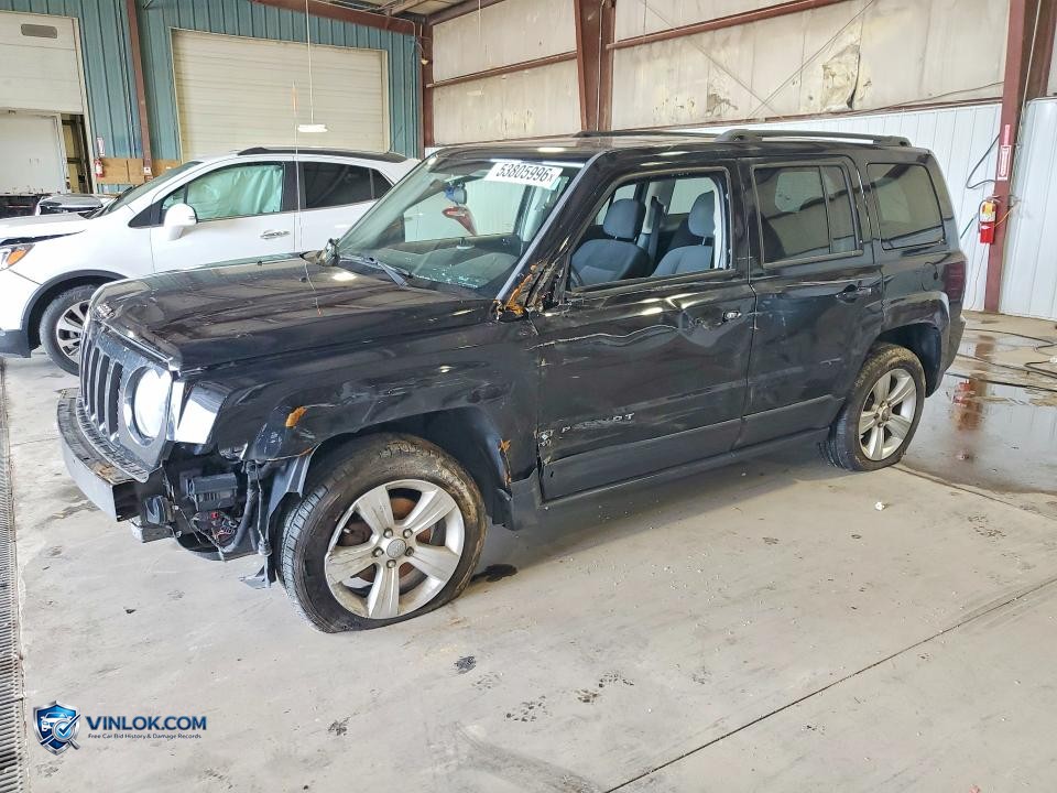 2013 JEEP PATRIOT LATITUDE – Lot 53805996 auction photo