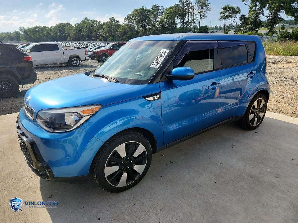 2016 KIA SOUL + – Lot 53807056 auction photo