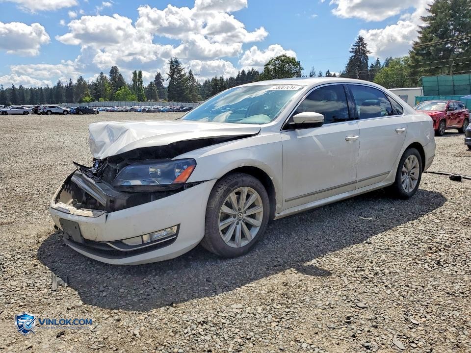 2013 VOLKSWAGEN PASSAT SEL – Lot 53807616 auction photo