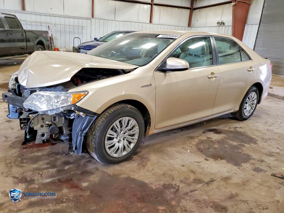 2012 TOYOTA CAMRY HYBRID LE – Lot 53808806 auction photo