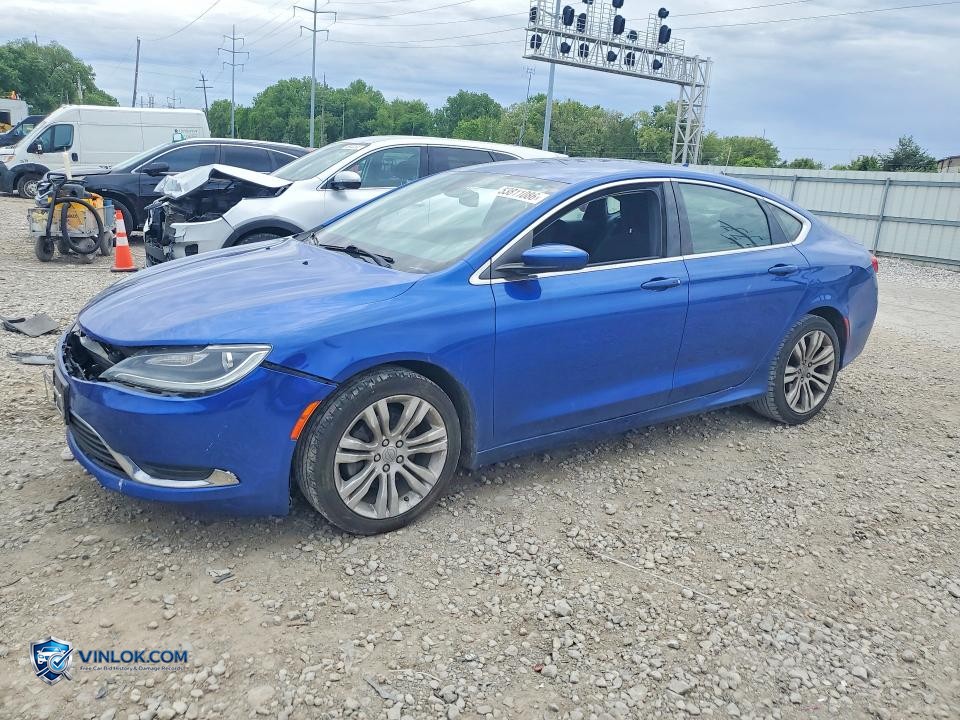 2015 CHRYSLER 200 LIMITED – Lot 53811086 auction photo