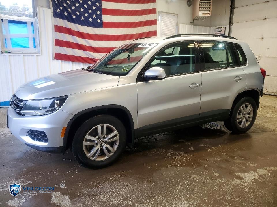 2017 VOLKSWAGEN TIGUAN S – Lot 53811886 auction photo