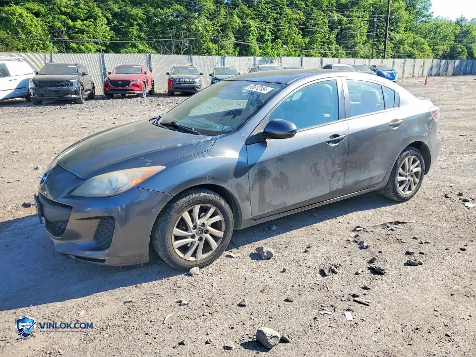 2012 MAZDA 3 I – Lot 53813186 auction photo