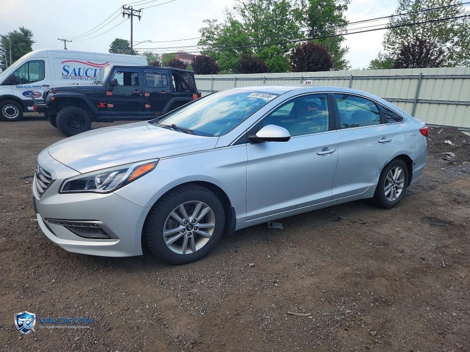 2015 HYUNDAI SONATA SE – Lot 53815536 auction photo