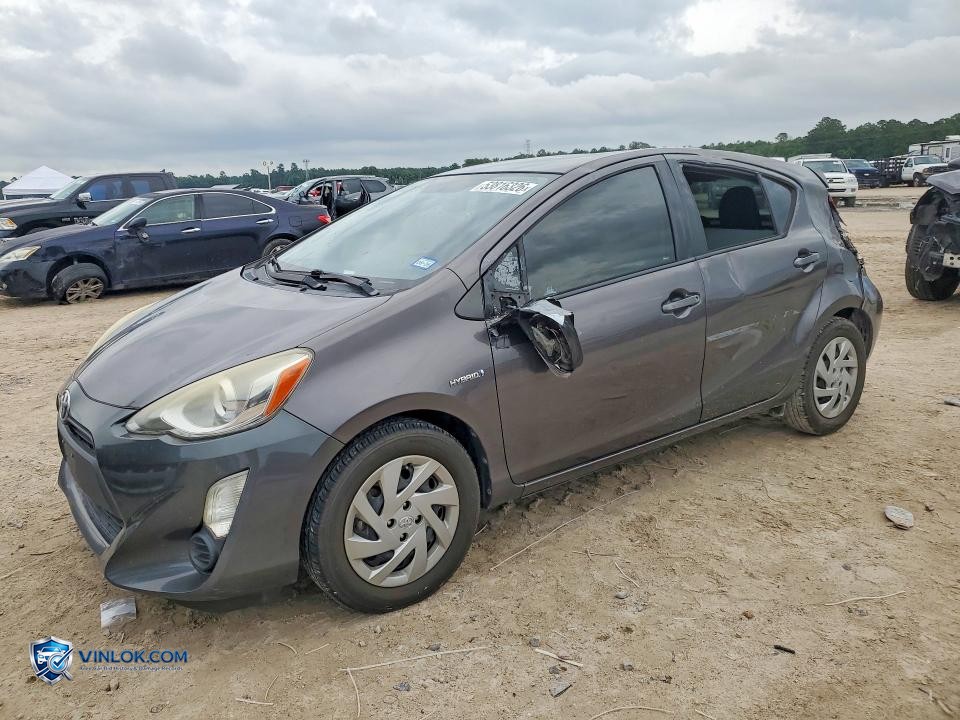 2015 TOYOTA PRIUS C ONE – Lot 53816326 auction photo