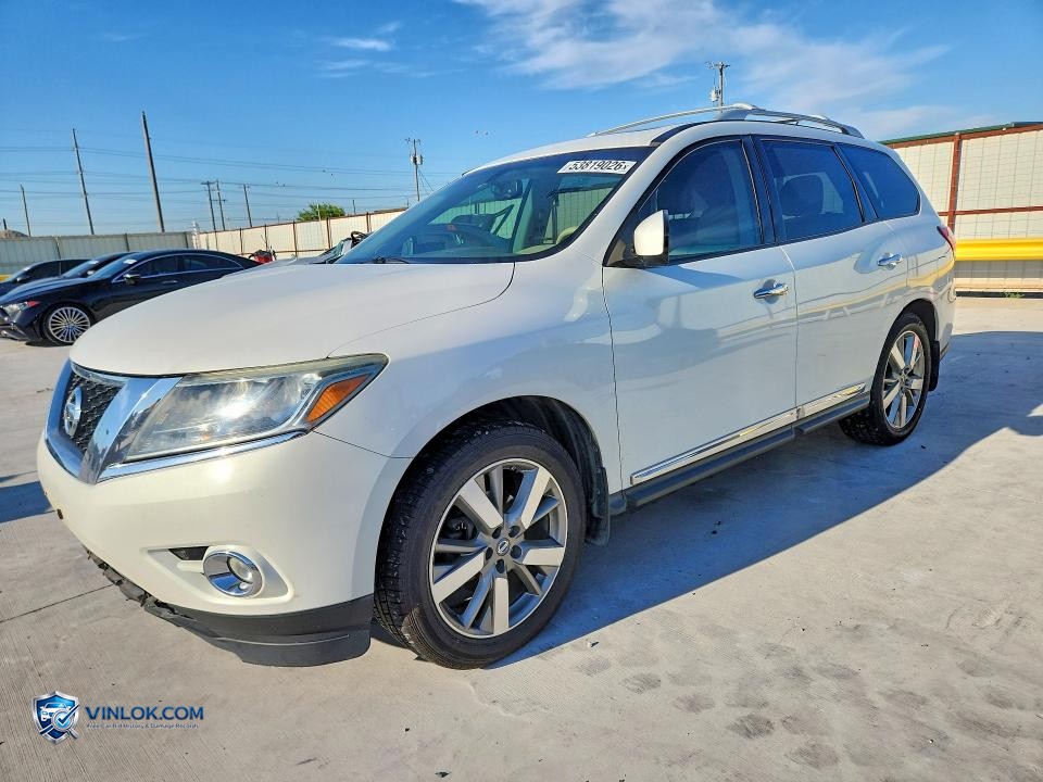 2013 NISSAN PATHFINDER S – Lot 53819026 auction photo