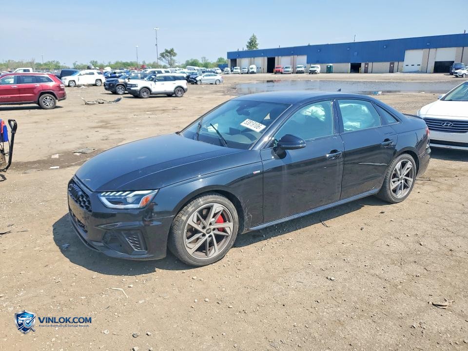 2024 AUDI A4 PREMIUM PLUS 45 – Lot 53819106 auction photo