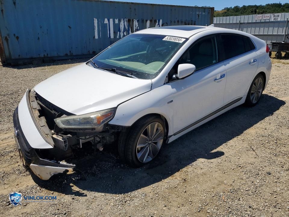 2018 HYUNDAI IONIQ LIMITED – Lot 53820056 auction photo