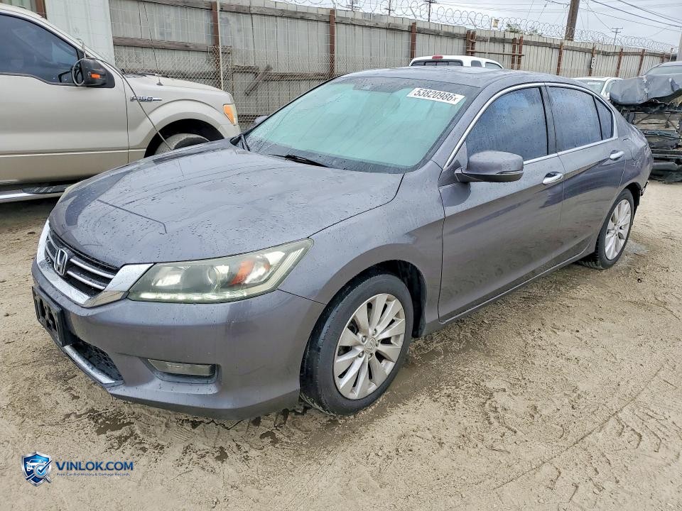 2014 HONDA ACCORD EXL – Lot 53820986 auction photo