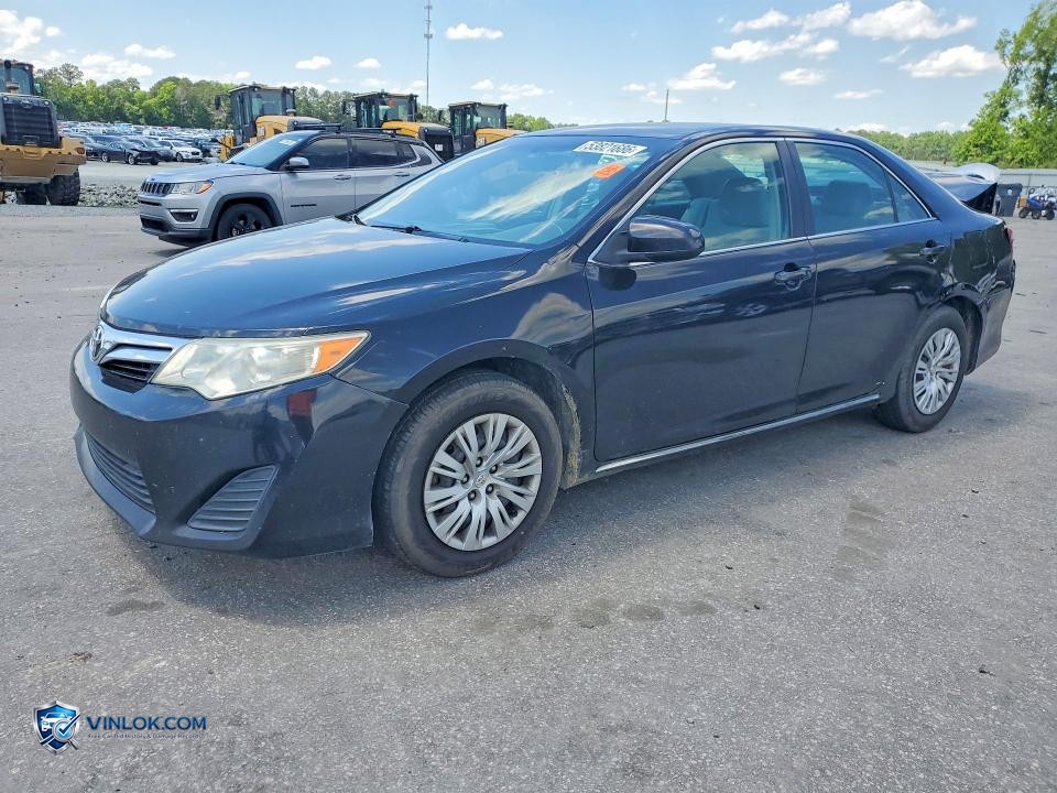 2012 TOYOTA CAMRY LE – Lot 53821686 auction photo