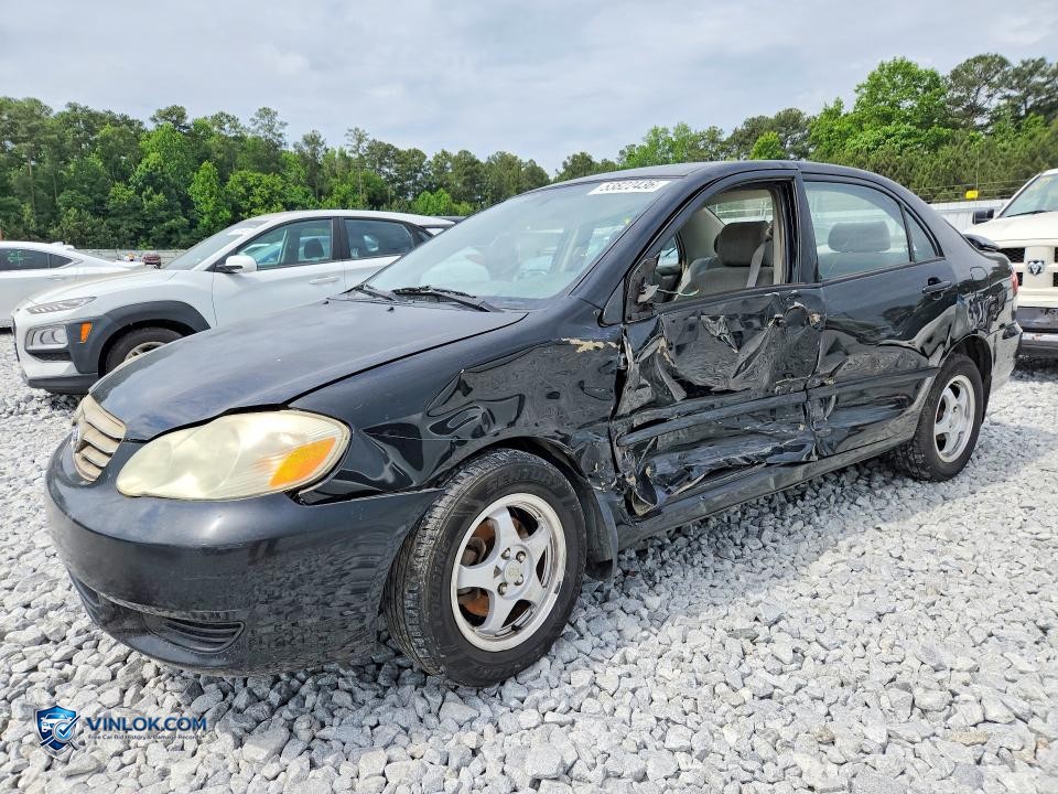 2003 TOYOTA COROLLA LE – Lot 53822436 auction photo