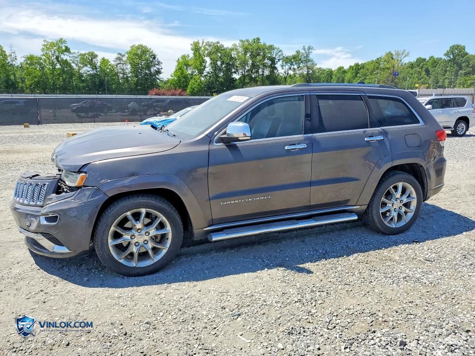 2015 JEEP GRAND CHEROKEE SUMMIT – Lot 53828086 auction photo
