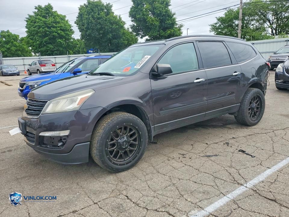2017 CHEVROLET TRAVERSE LS – Lot 53828516 auction photo