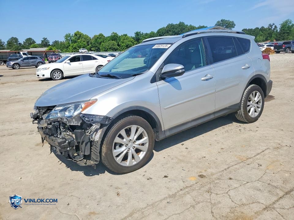 2015 TOYOTA RAV4 LIMITED – Lot 53829126 auction photo