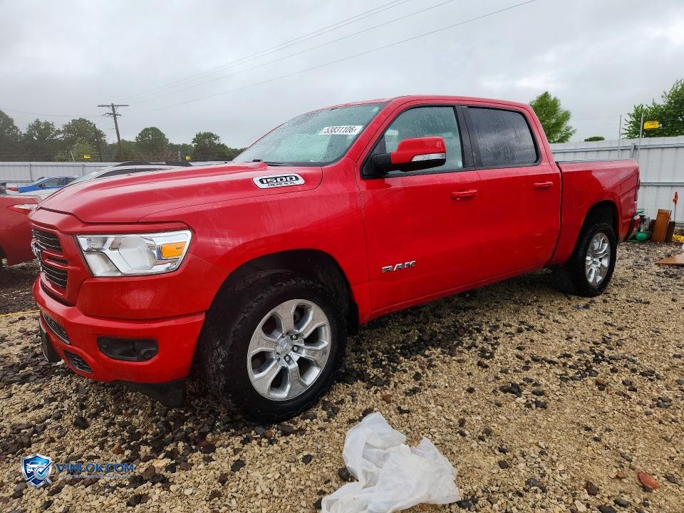 2020 RAM 1500 BIG HORN – Lot 53831106 auction photo